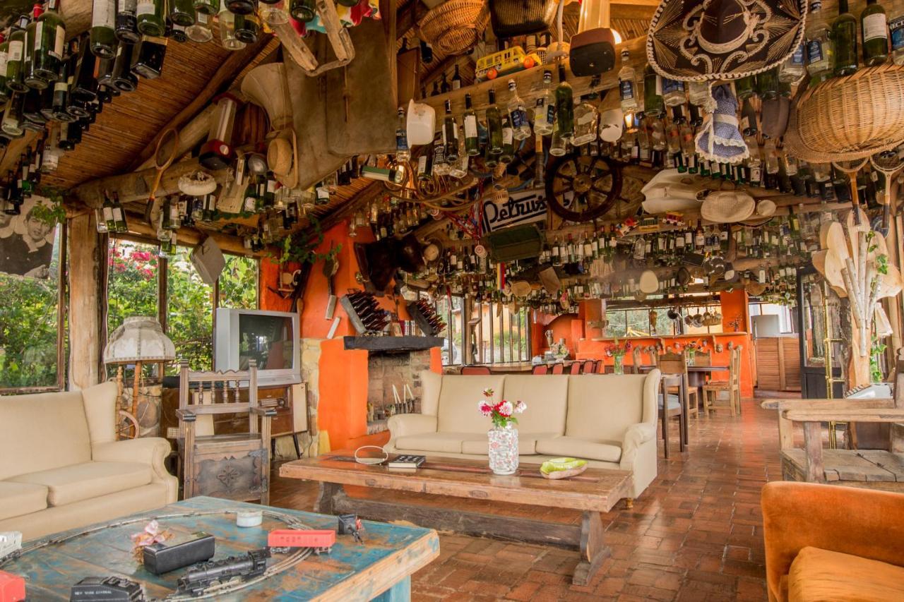Hacienda Flamingo Pensionat Villa de Leyva Exteriör bild