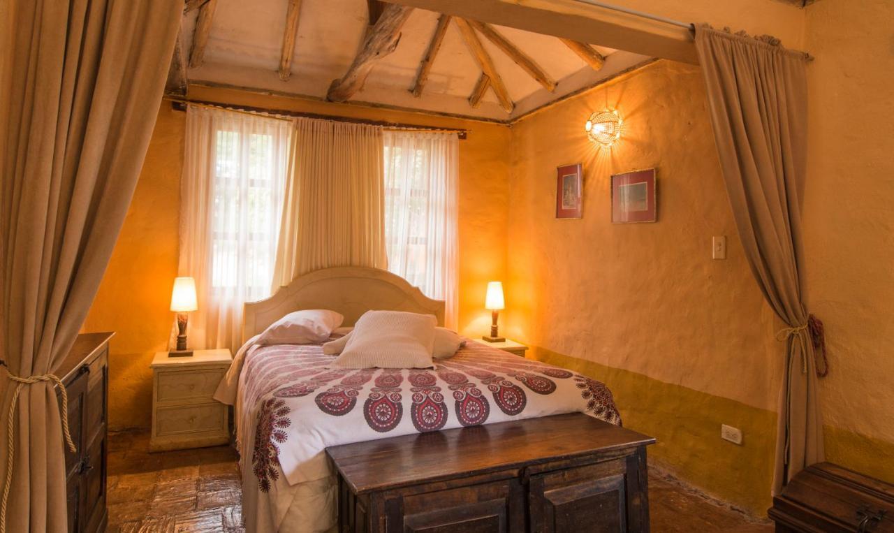 Hacienda Flamingo Pensionat Villa de Leyva Exteriör bild