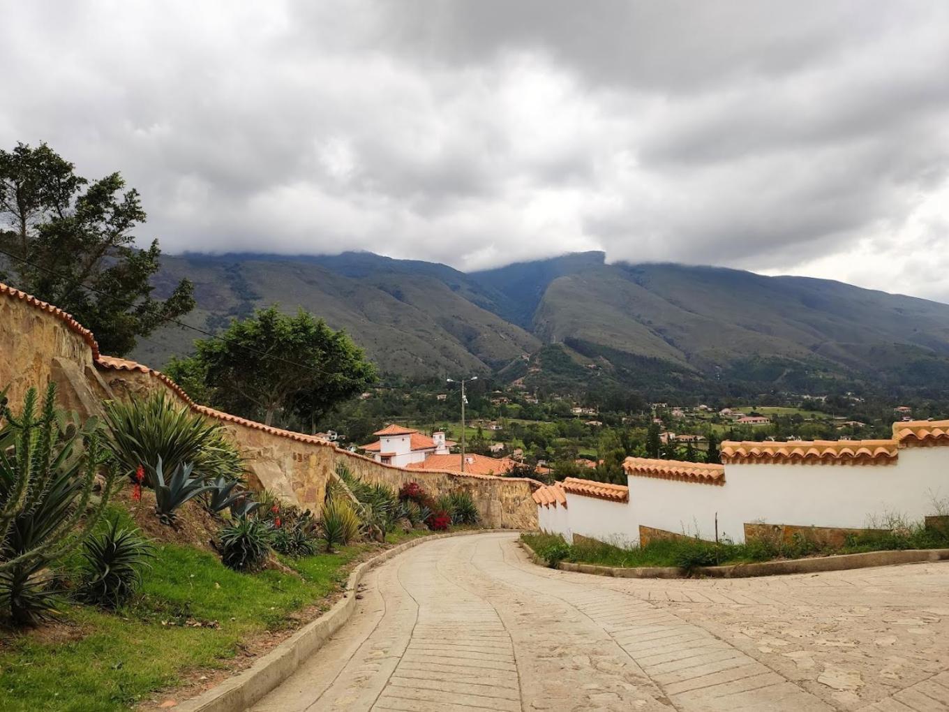 Hacienda Flamingo Pensionat Villa de Leyva Exteriör bild