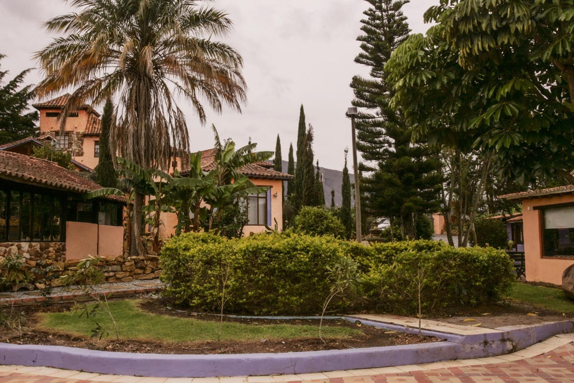 Hacienda Flamingo Pensionat Villa de Leyva Exteriör bild