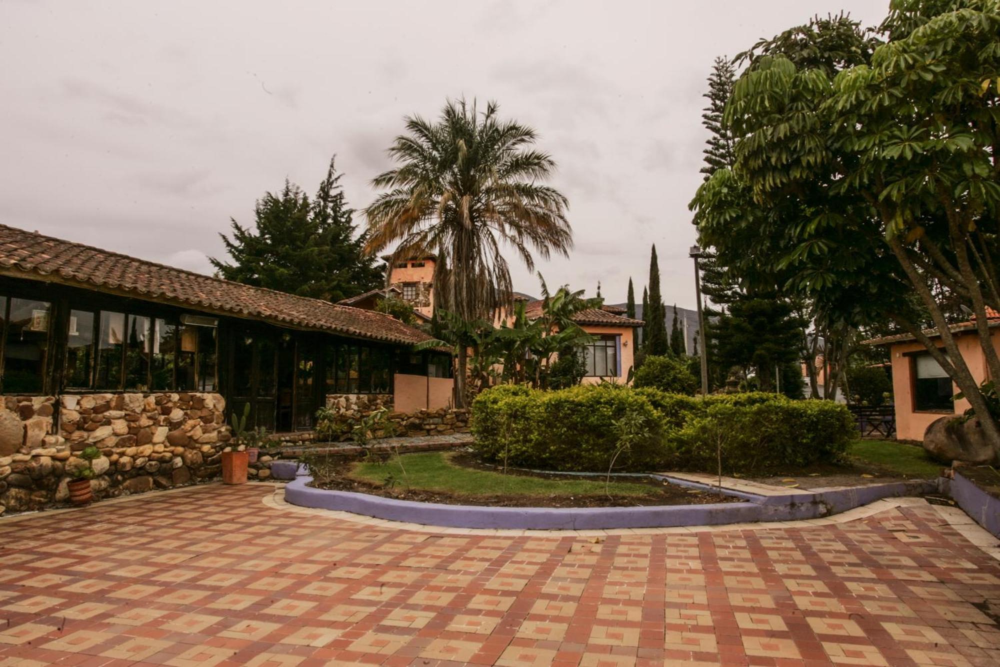 Hacienda Flamingo Pensionat Villa de Leyva Exteriör bild