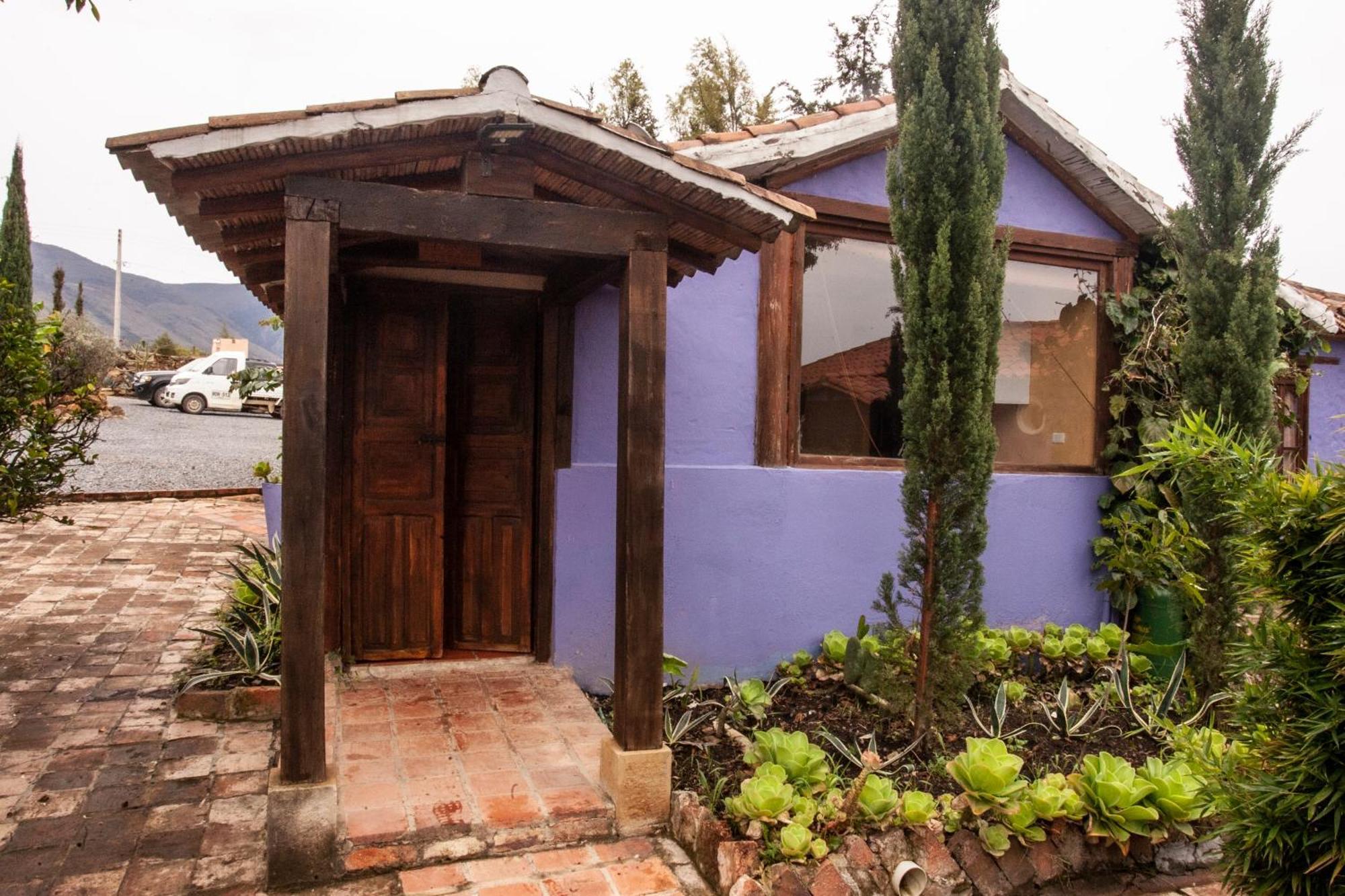 Hacienda Flamingo Pensionat Villa de Leyva Exteriör bild